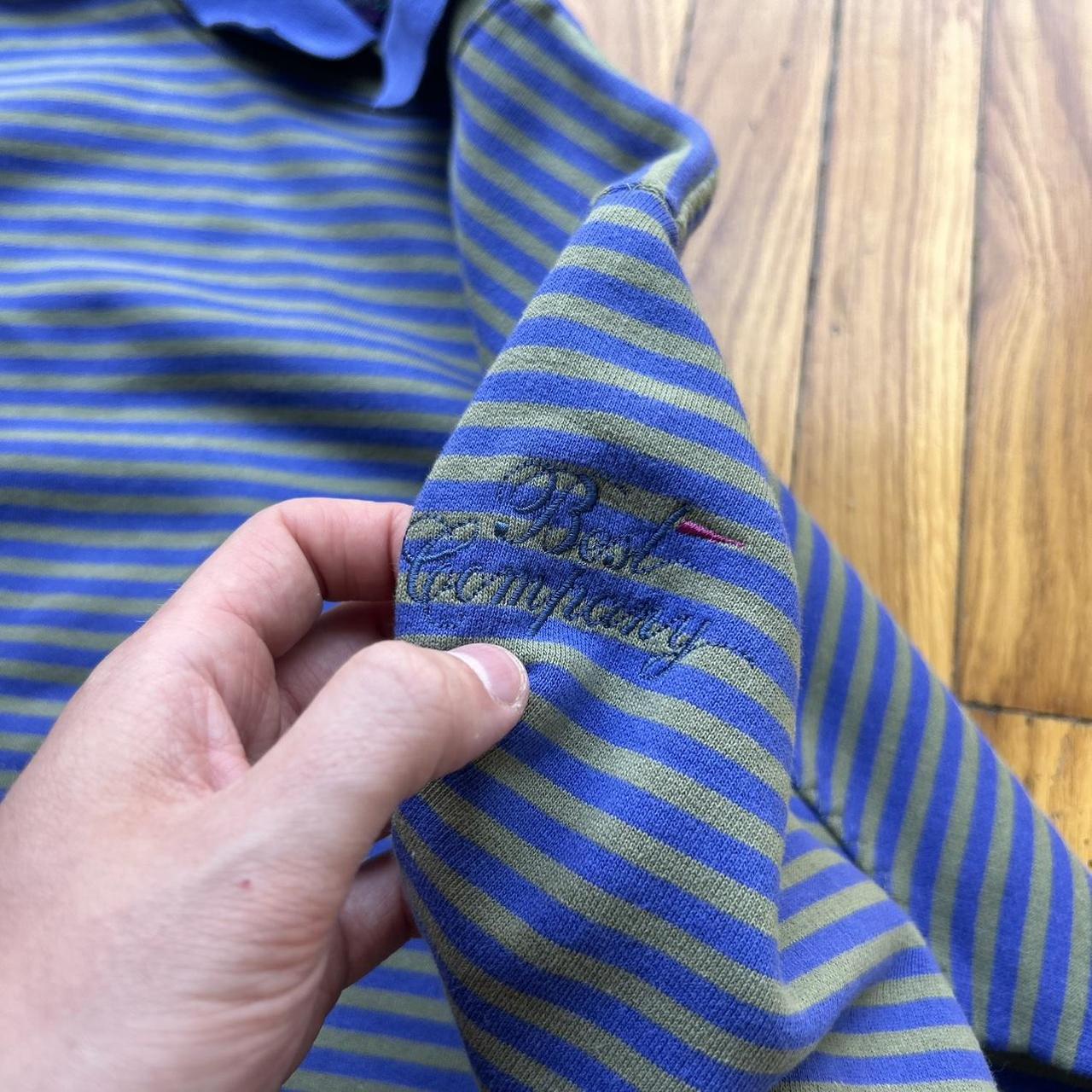 1990s Best Company Striped Sweatshirt M