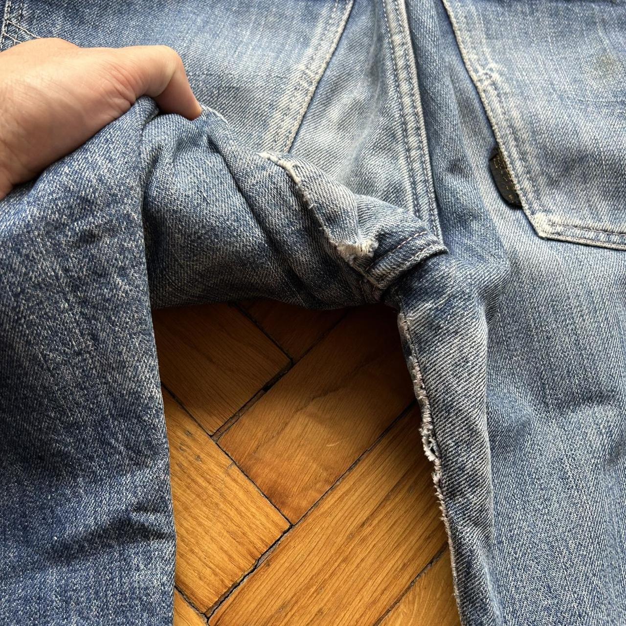 1980s Giorgio Armani Jeans Blue 30W 32L