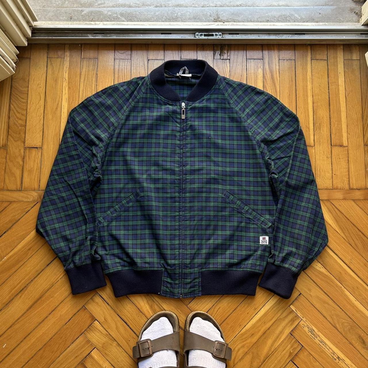 1980s Cerruti 1881 Checked Bomber Jacket M