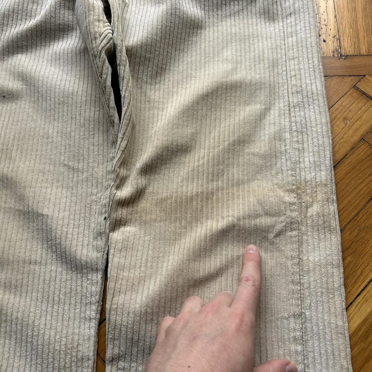 1980s Giorgio Armani Corduroy Trousers 30W 32L