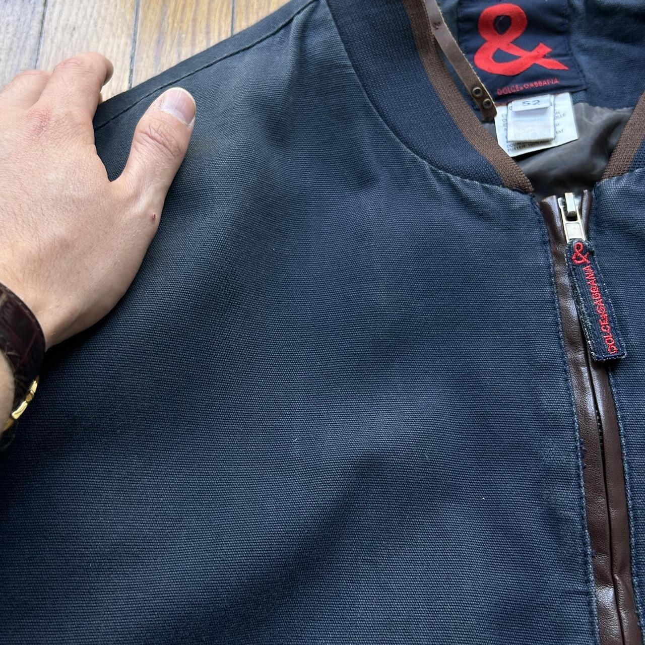 1990s Dolce & Gabbana Bomber Jacket Navy M