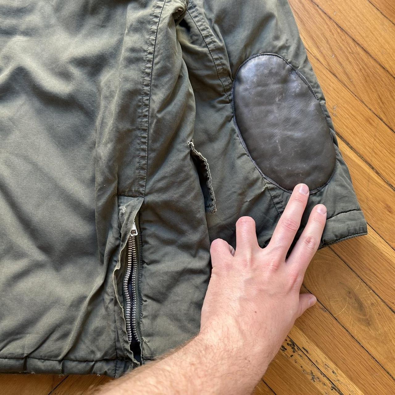 1980s Boneville Navy Arctic Jacket Khaki L