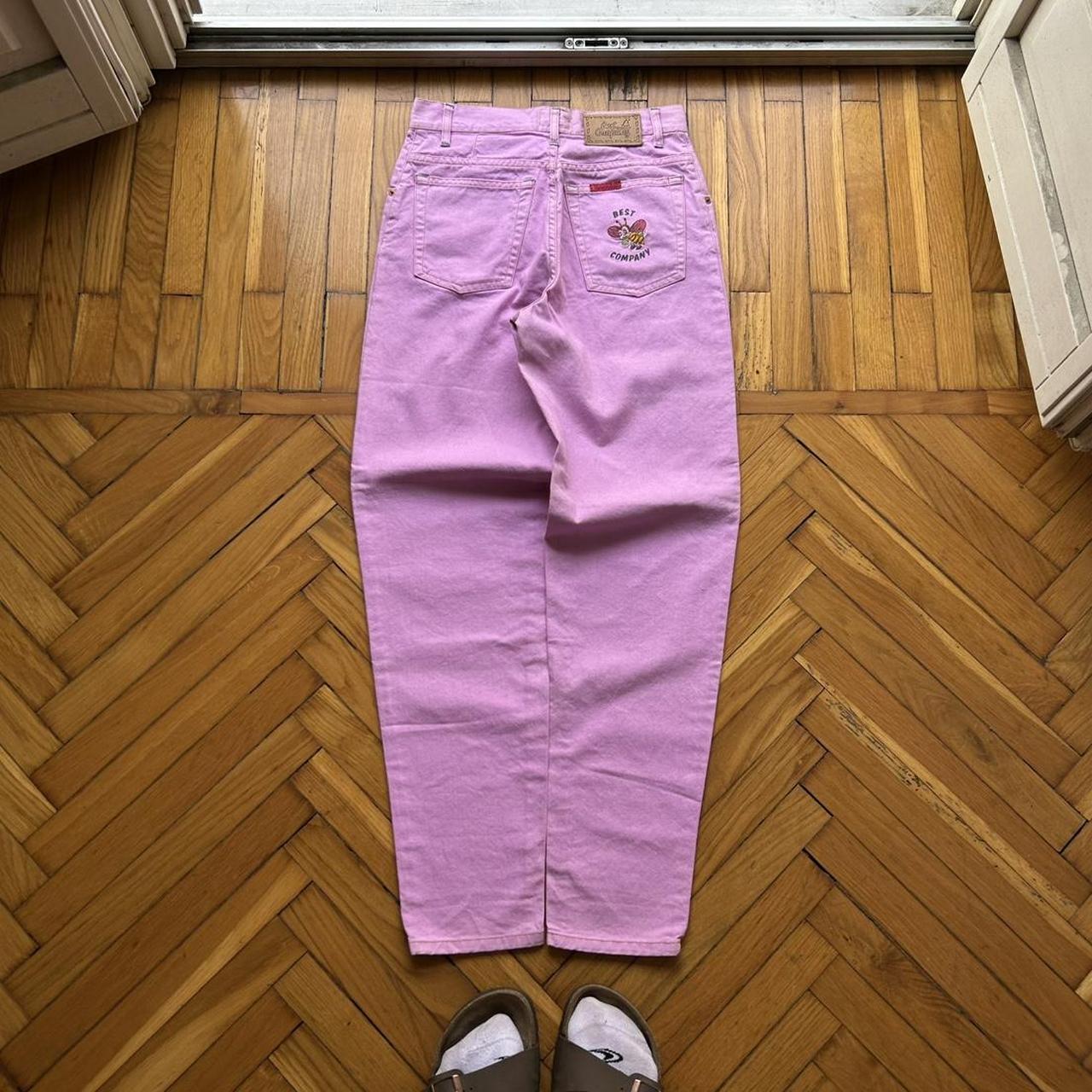 1980s Best Company Jeans Pink Women's 28W 30L