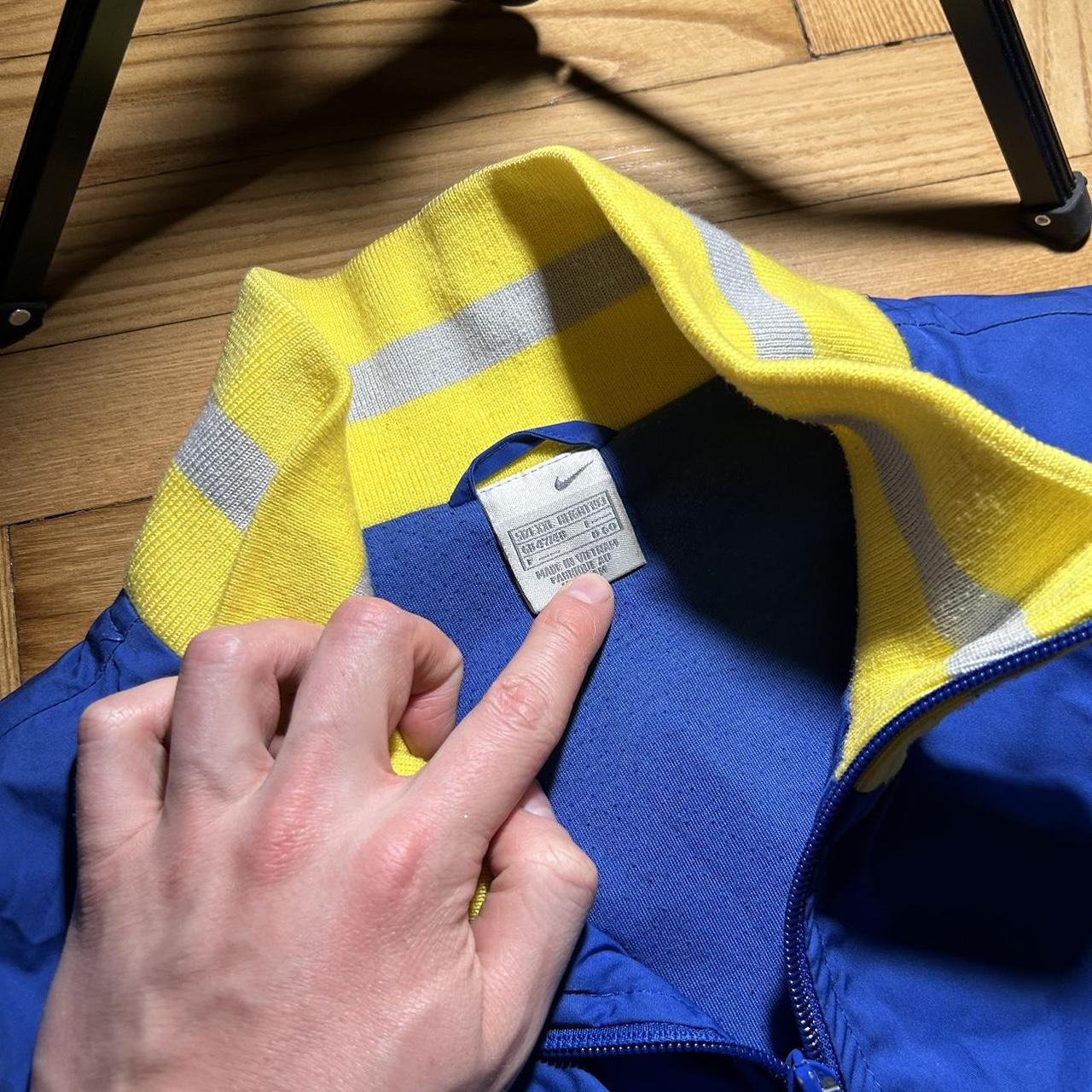 2000s Nike Track Records Jacket Blue XXL