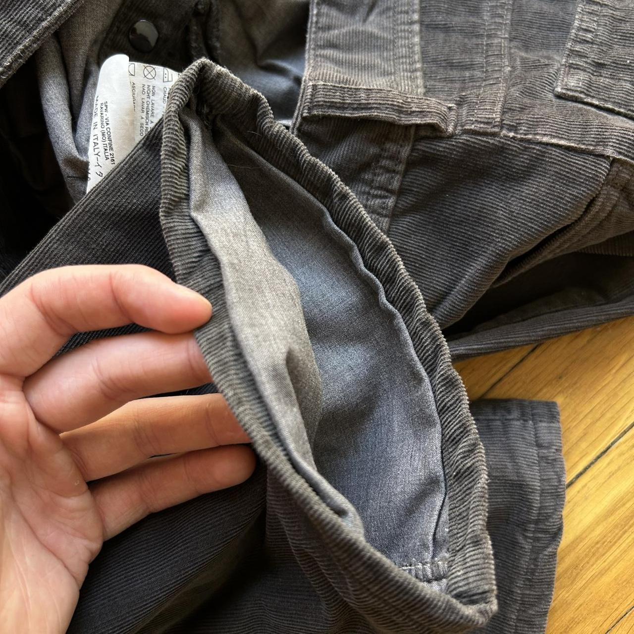 A/W 1997 Stone Island Marina Corduroy Trousers Brown 34W 32L