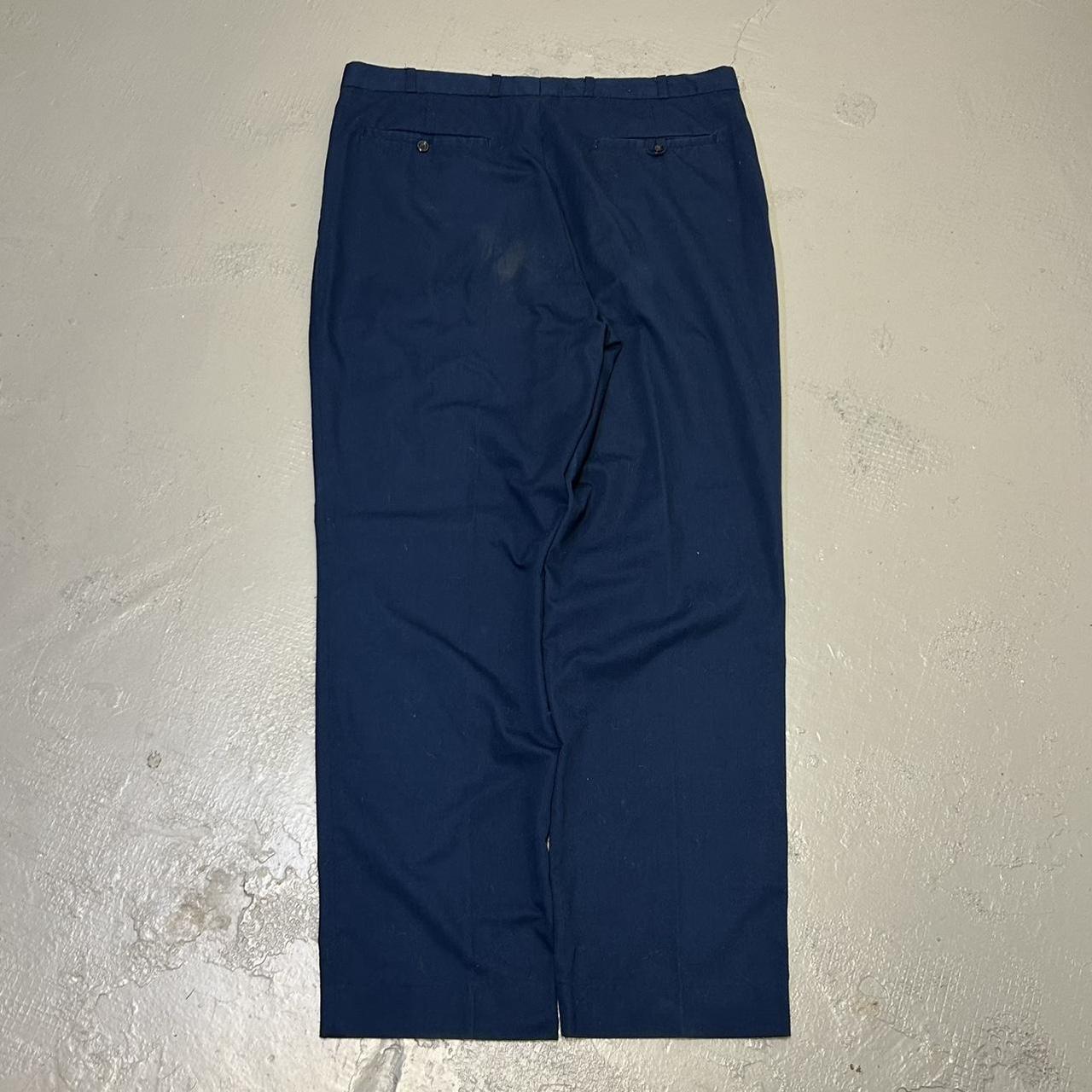 1990s Pringle Trousers Navy 36W 32L