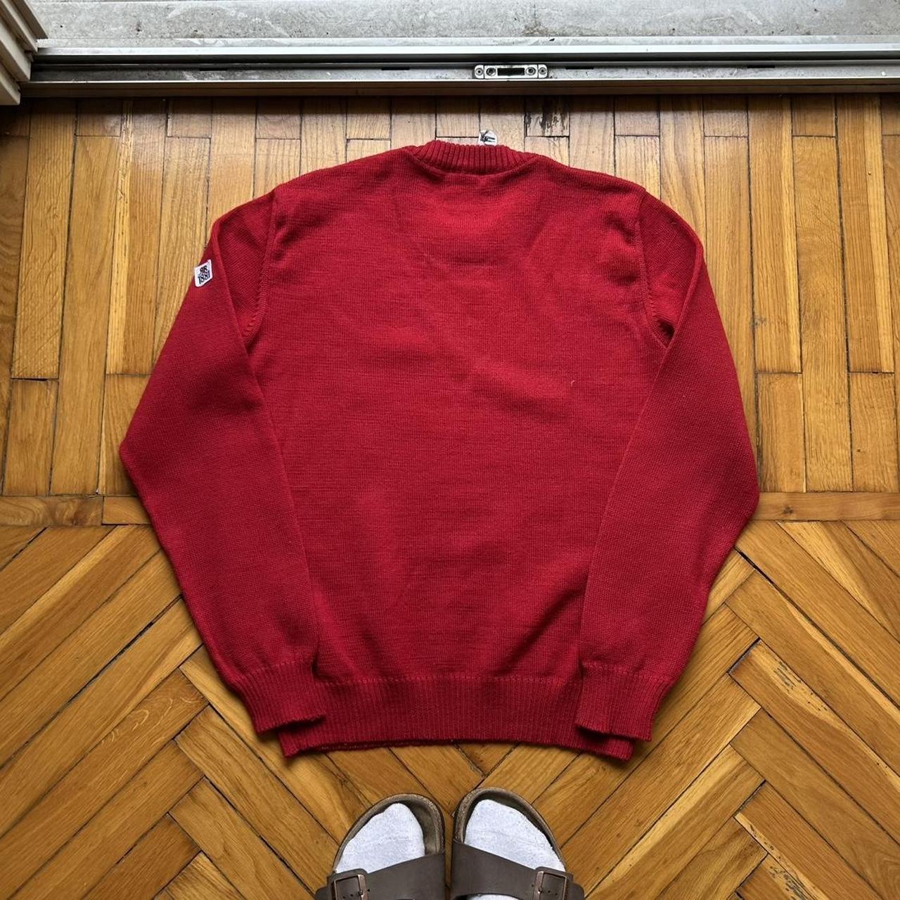 1980s Cerruti 1881 Knitted Jumper Red S