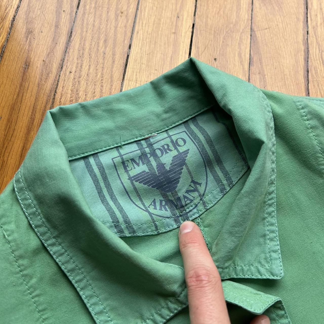 1980s Emporio Armani Jacket Green L