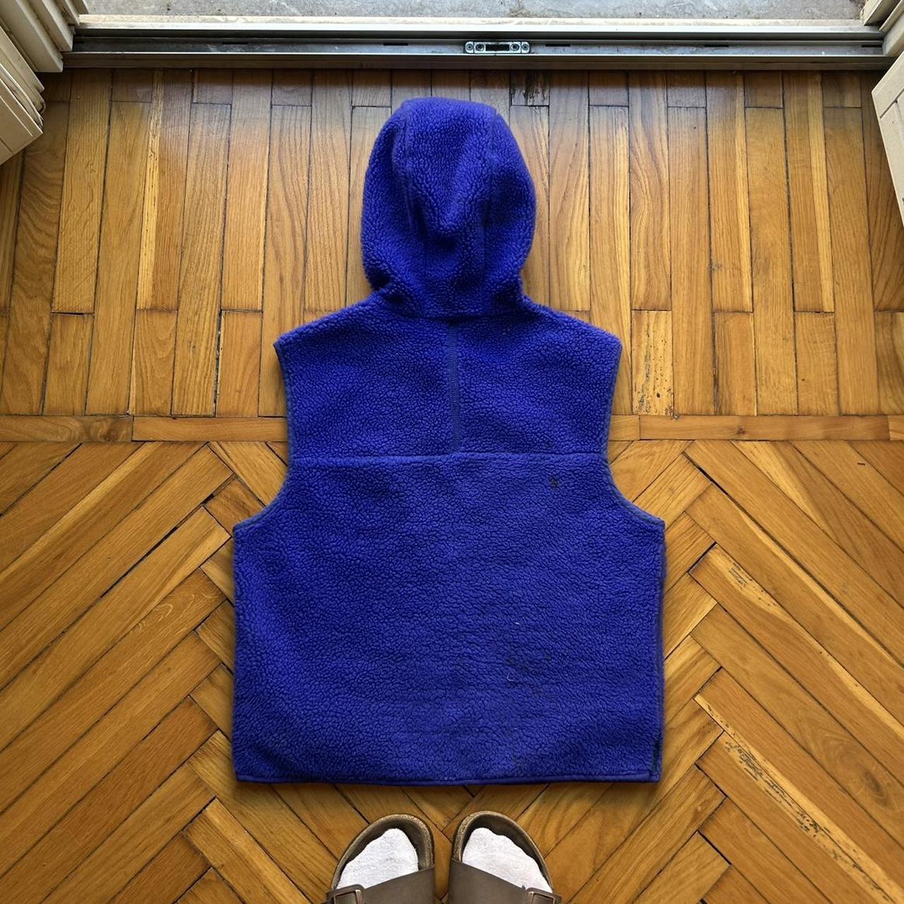 1990s Patagonia Fleece Gilet Blue Women's S