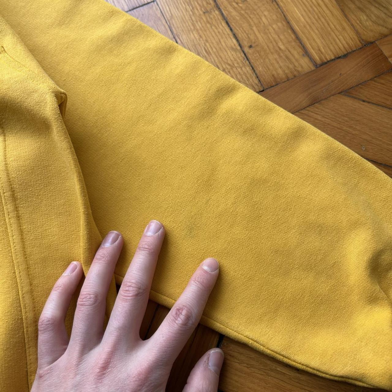 1990s Nike Swoosh Sweatshirt Yellow S