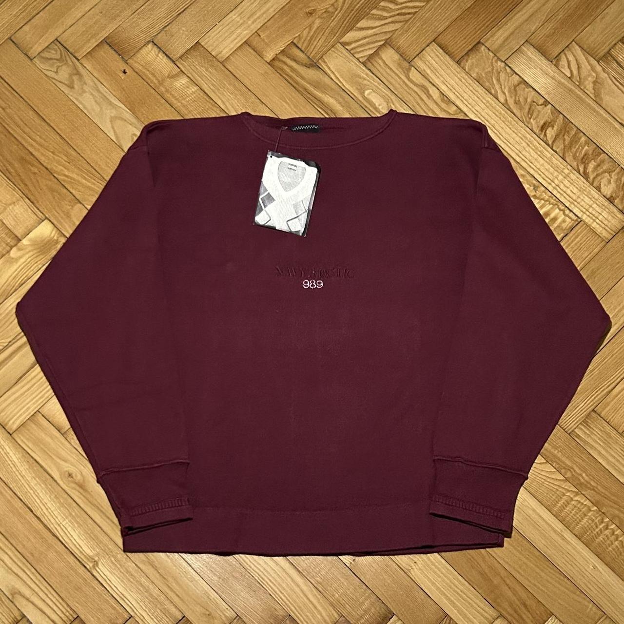 1989 Boneville Navy Arctic Sweatshirt DS L
