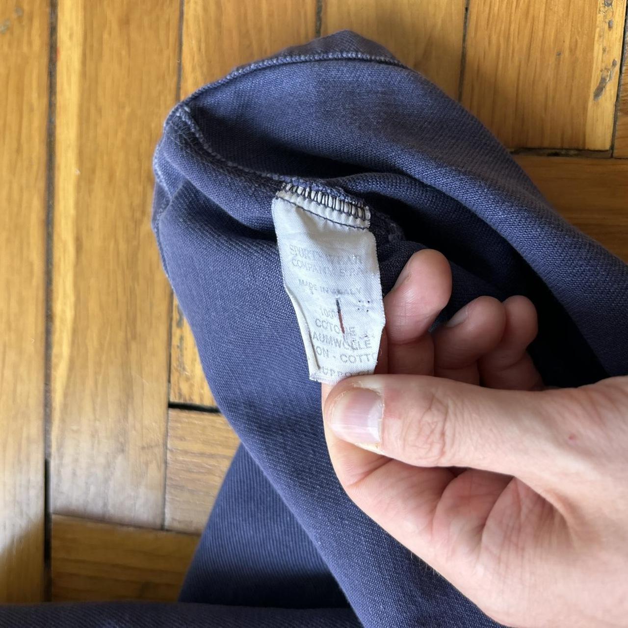 1992 Stone Island Marina Overshirt Navy XL