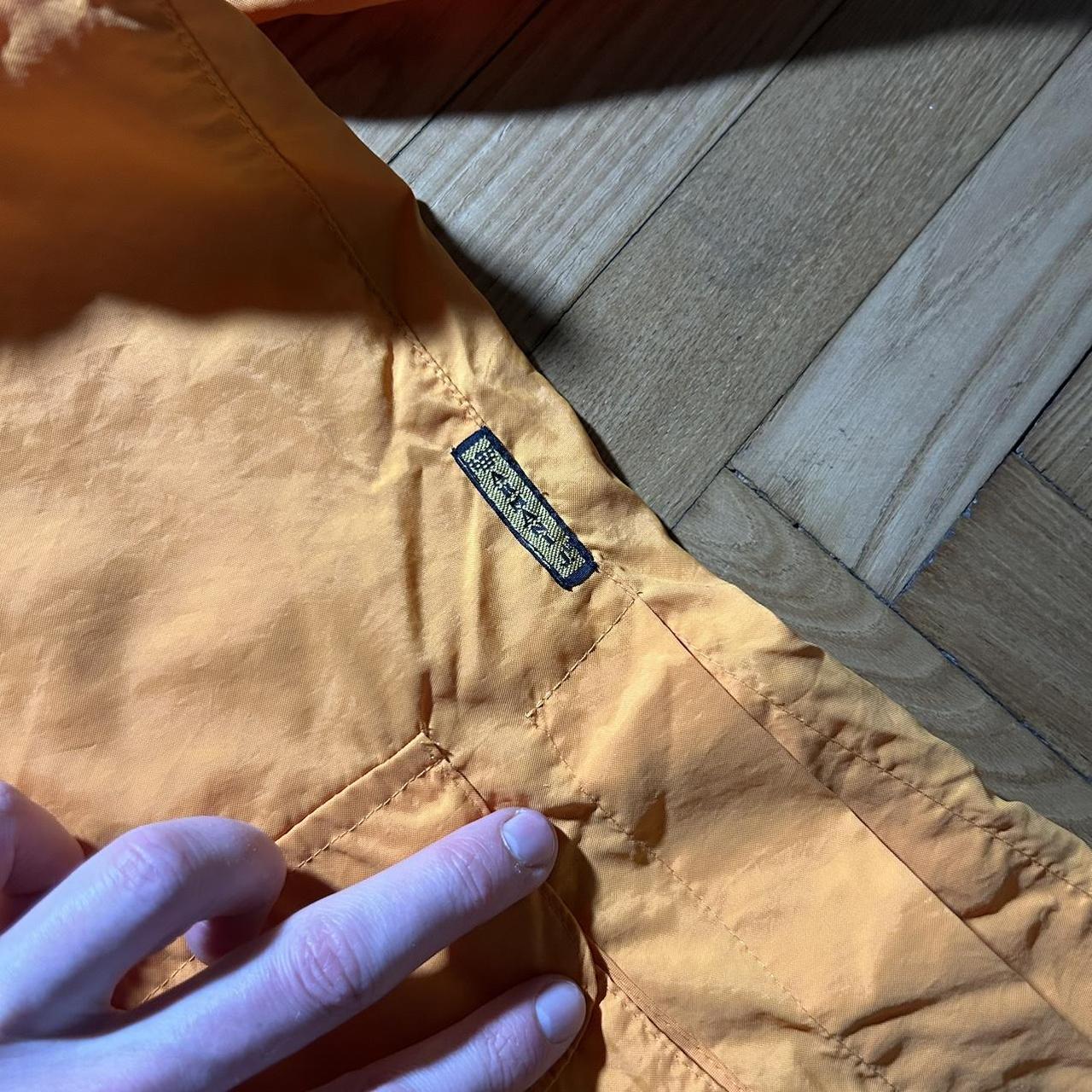 1990s Armani Jeans Jacket Orange Women's XL
