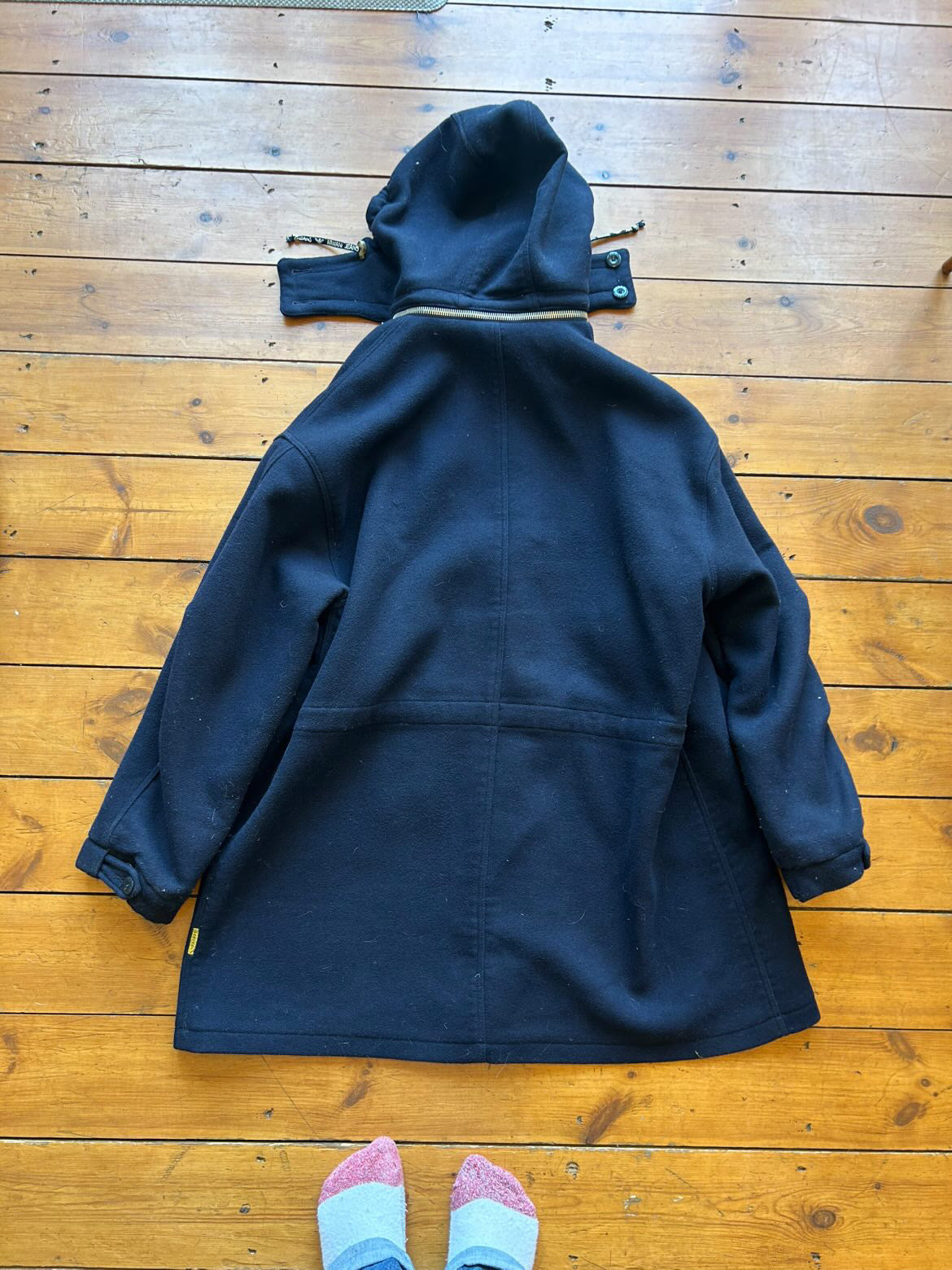 1990s Armani Jeans Trench Navy 54