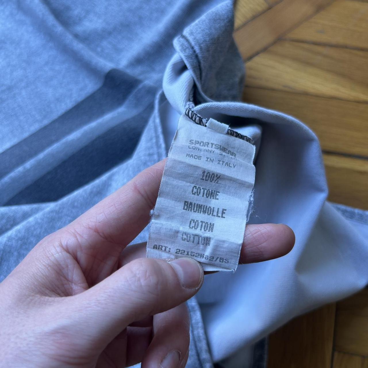 S/S 1995 Stone Island Marina T Shirt Grey M