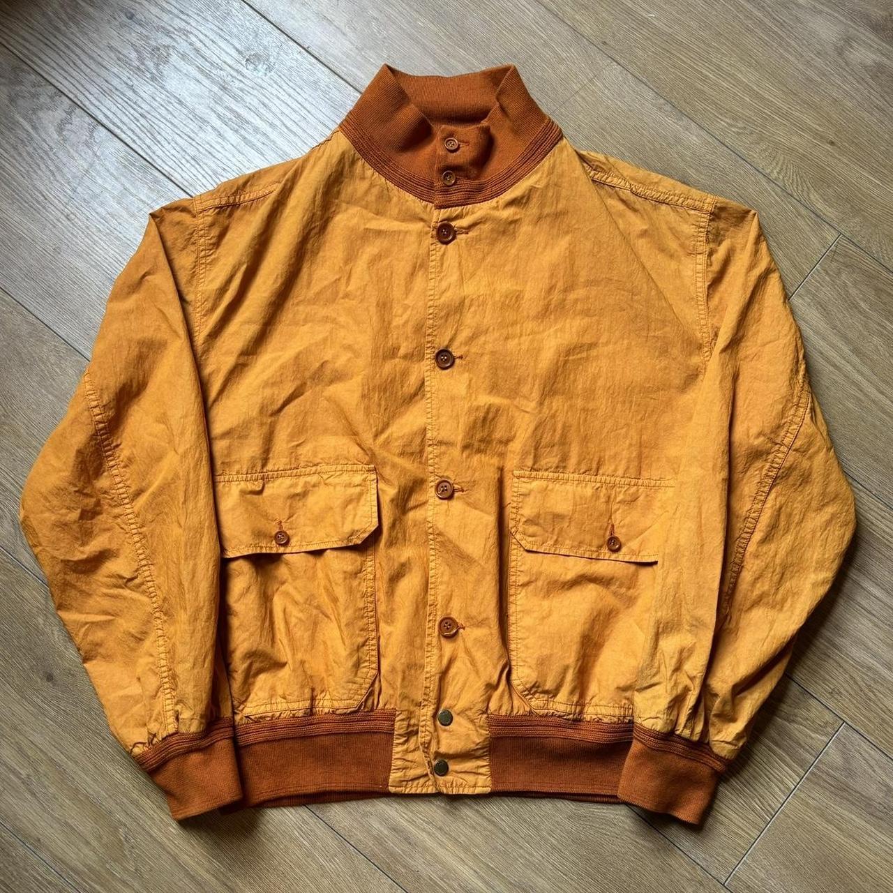 1990s CP Company Flight Jacket Orange L