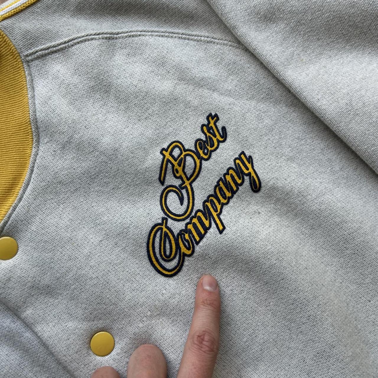1980s Best Company Cardigan Grey L