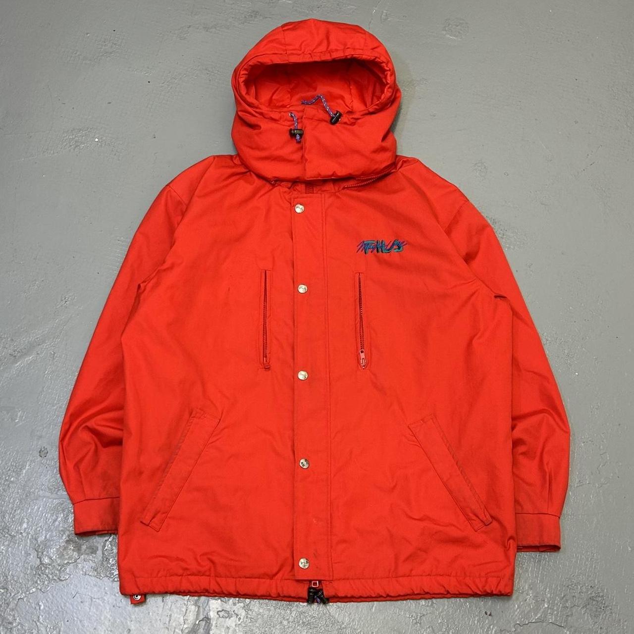 1990s Fila Magic Line Jacket Red XXL