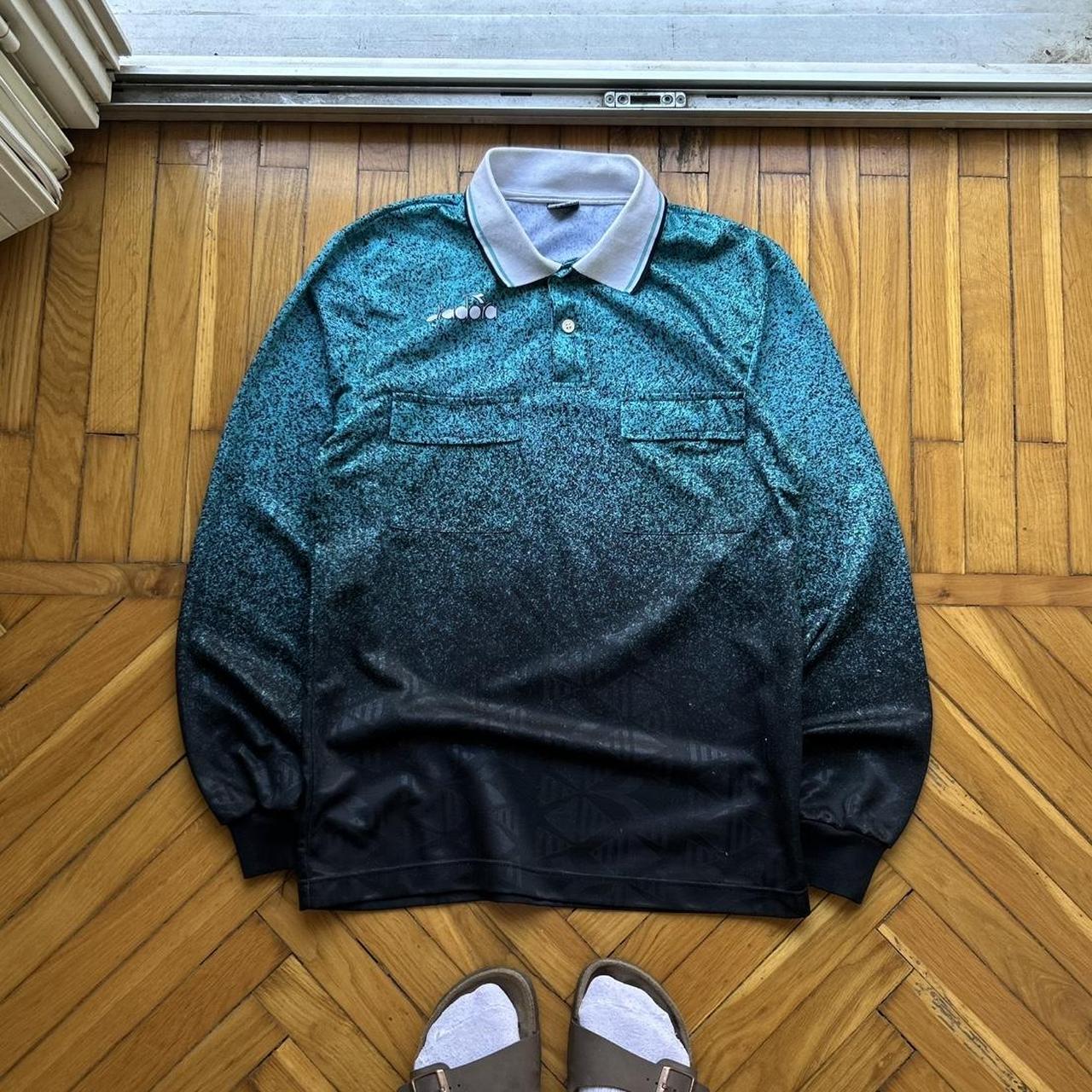 1990s Diadora Goalkeeper Shirt S