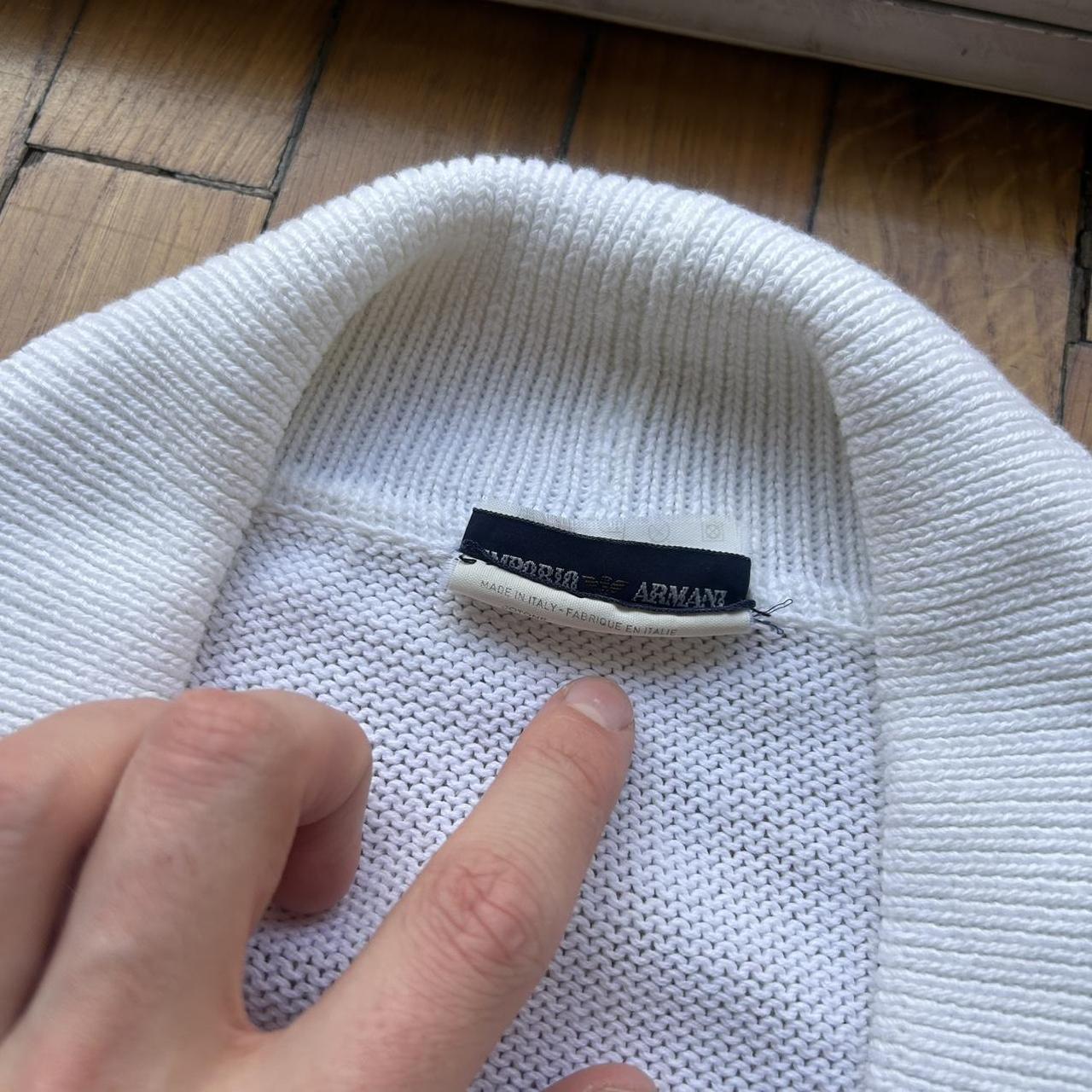 1980s Emporio Armani Knitted Cardigan M