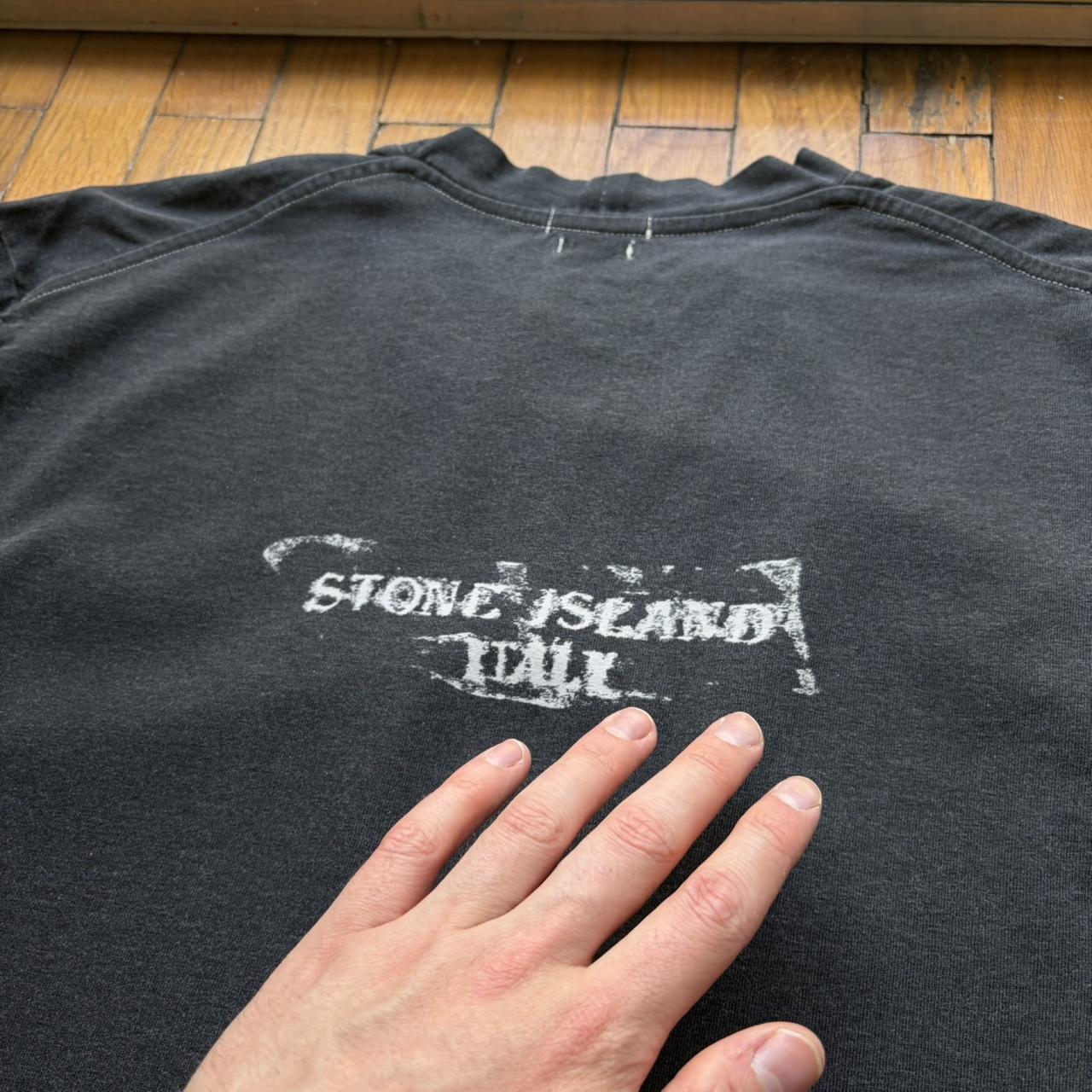 2000s Stone Island LS T Shirt Grey M