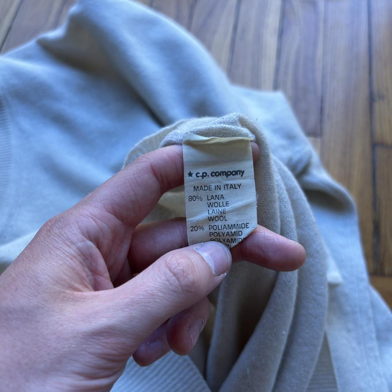 1980s CP Company V Neck Knitted Jumper XL