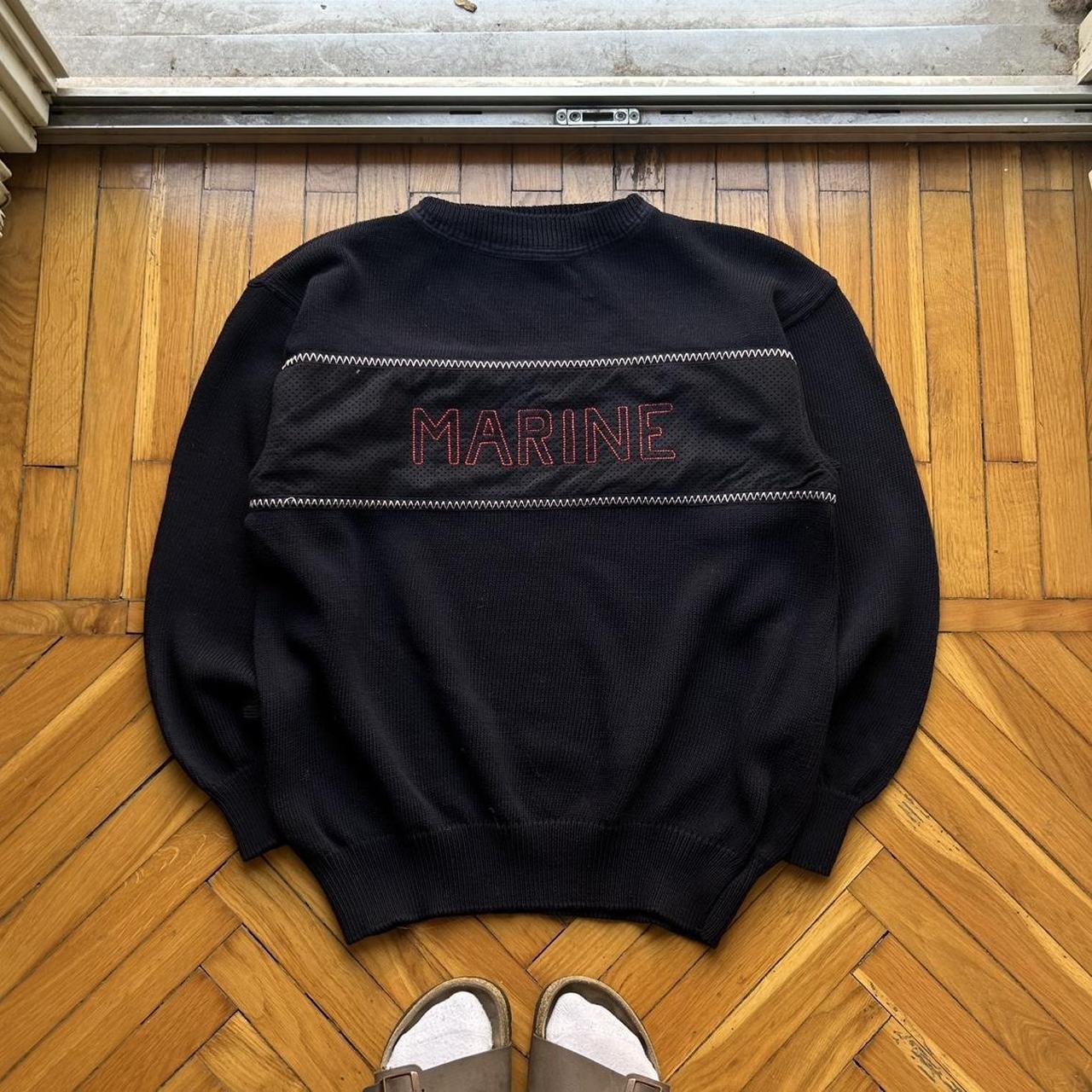 1990s Jc De Castelbajac 'Marine' Knitted Jumper M