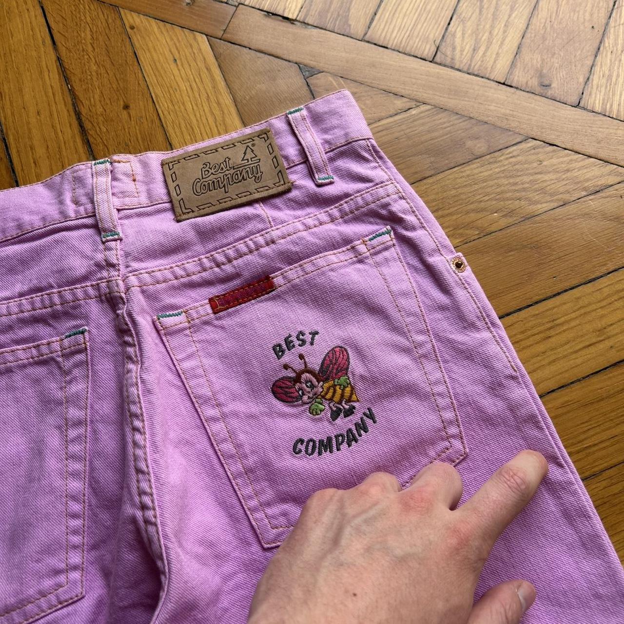 1980s Best Company Jeans Pink Women's 28W 30L