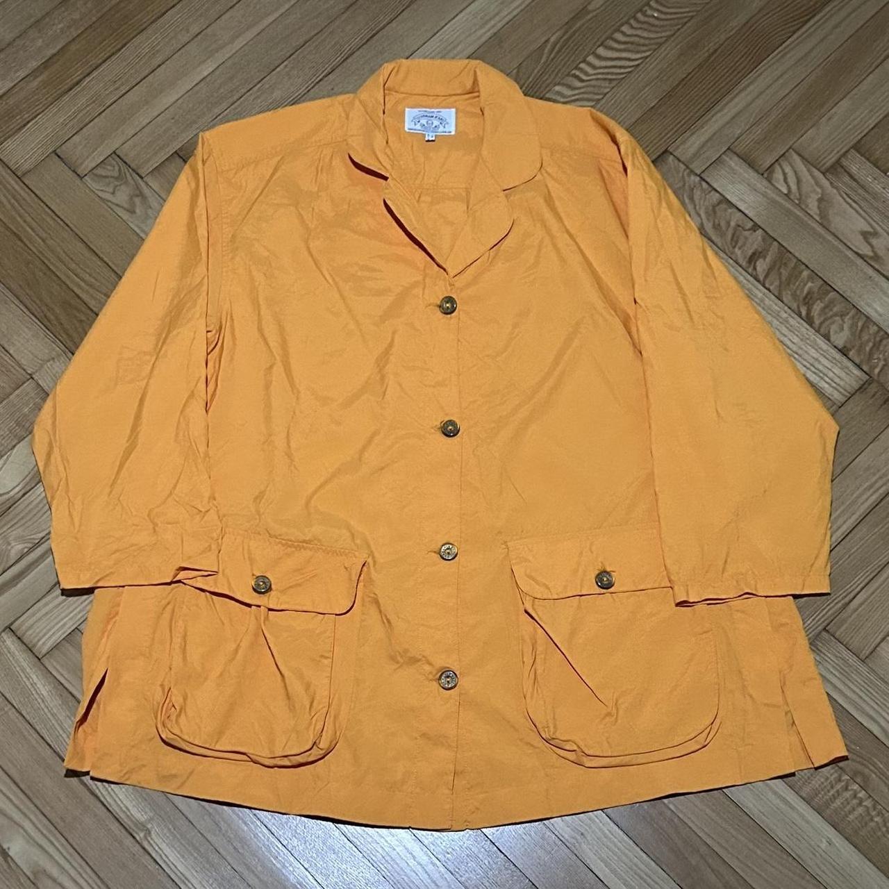 1990s Armani Jeans Jacket Orange Women's XL