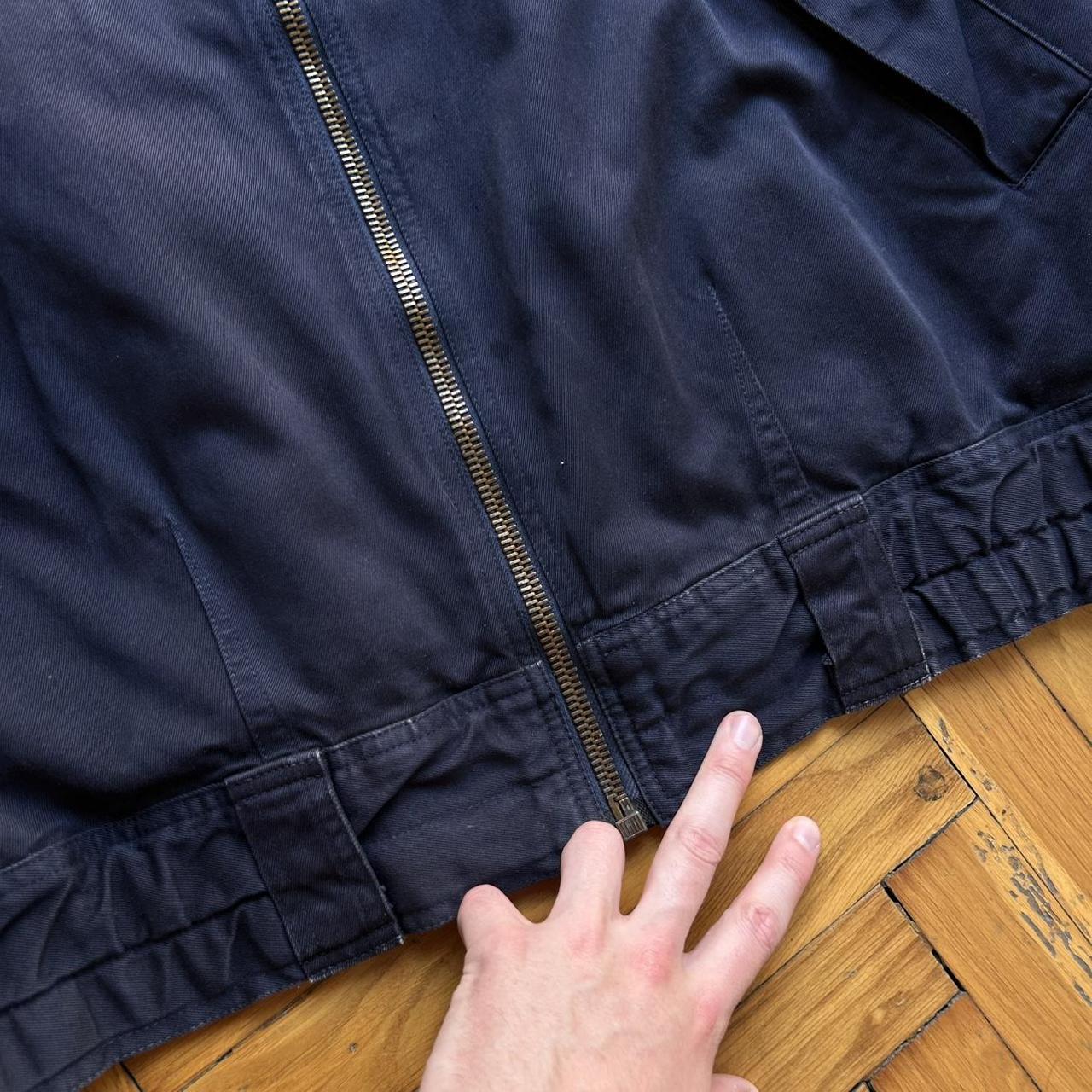 1990s Armani Jeans Bomber Jacket Navy XL