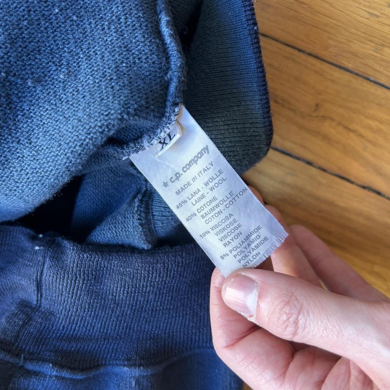 1980s Stone Island Knitted Jumper Navy XL