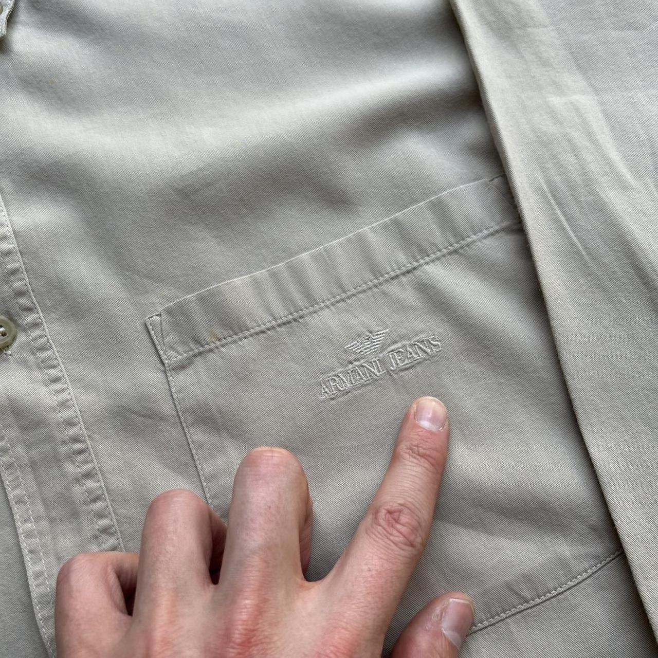 1990s Armani Jeans Shirt L