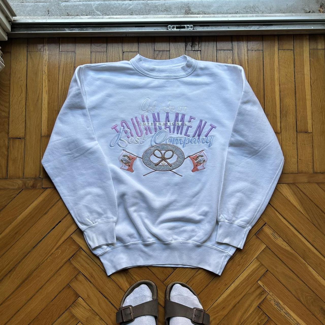 1990s Best Company Sweatshirt White M