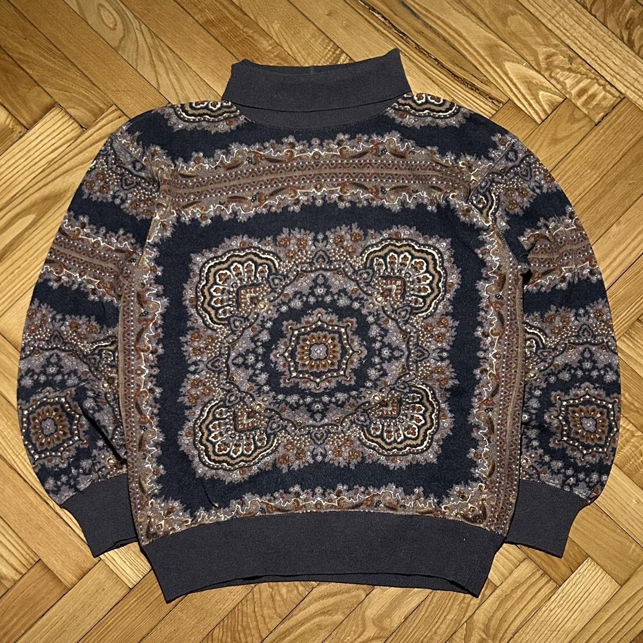 1980s CP Company Paisley Sweatshirt S