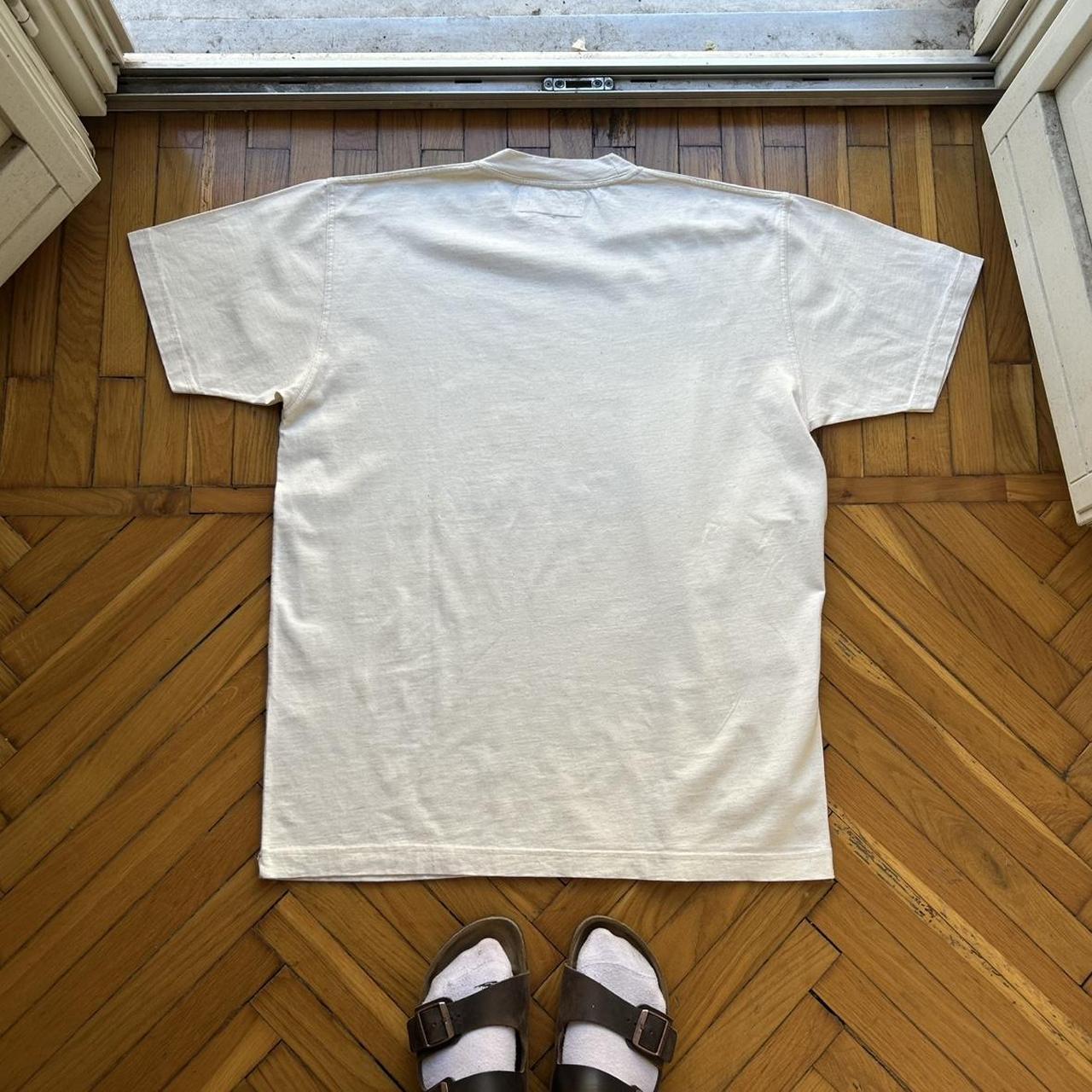 2000 Katharine Hamnett T Shirt Cream XL