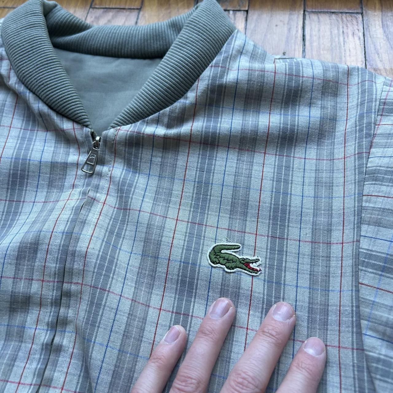 1990s Lacoste Chemise Reversible Bomber Jacket XL