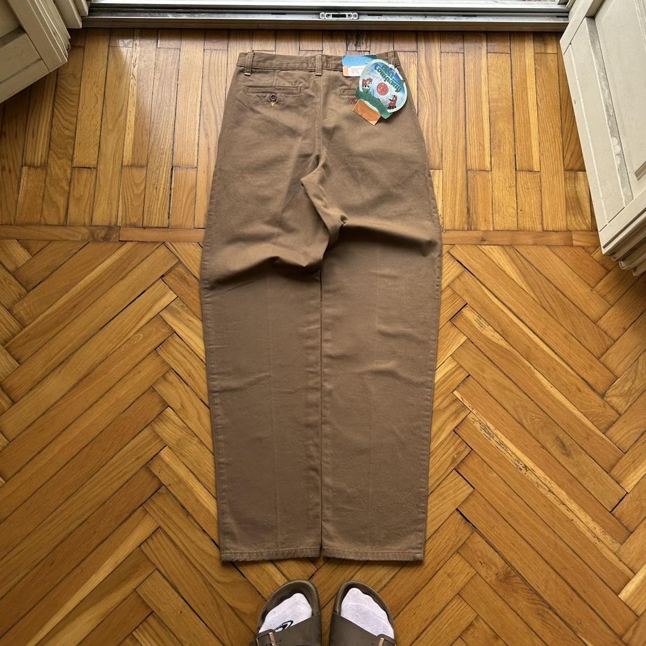 1980s Best Company Trousers Brown BNWT 26W 30L