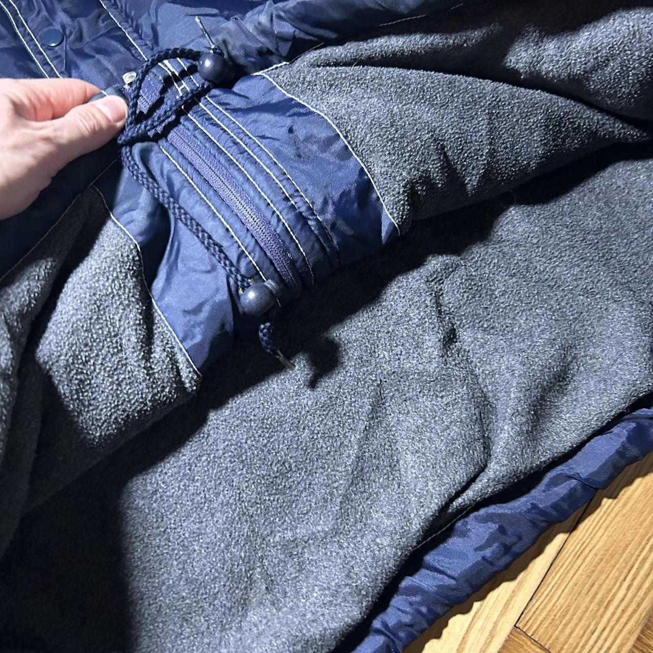 1990s Reebok Padded Jacket Navy XXL