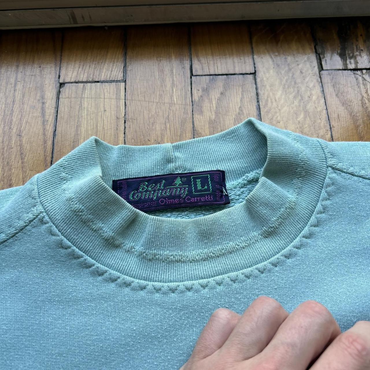 1990s Best Company Sweatshirt Blue L