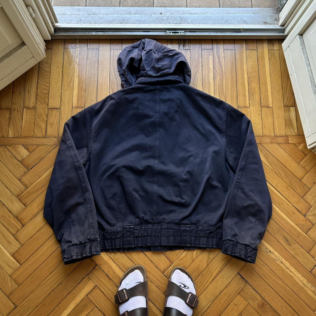 1990s Armani Jeans Bomber Jacket Navy XL