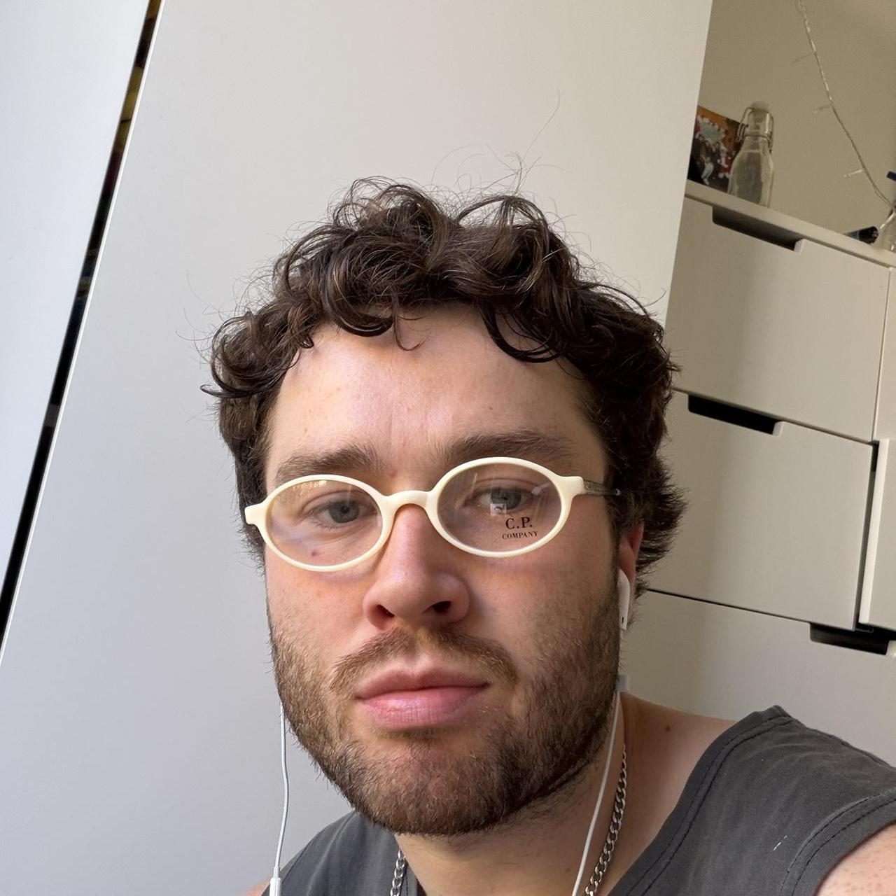 1990s CP Company Glasses Cream OS