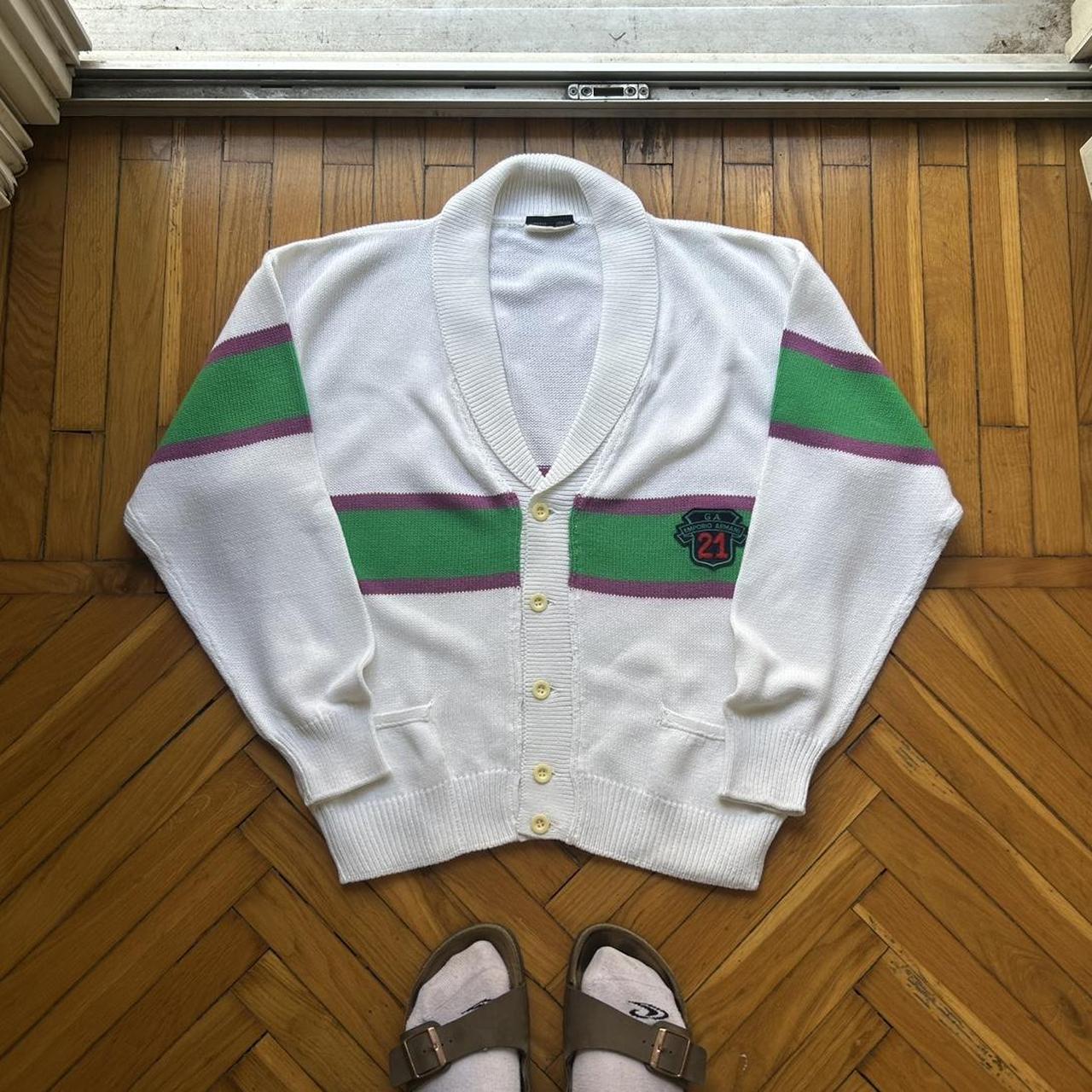 1980s Emporio Armani Knitted Cardigan M