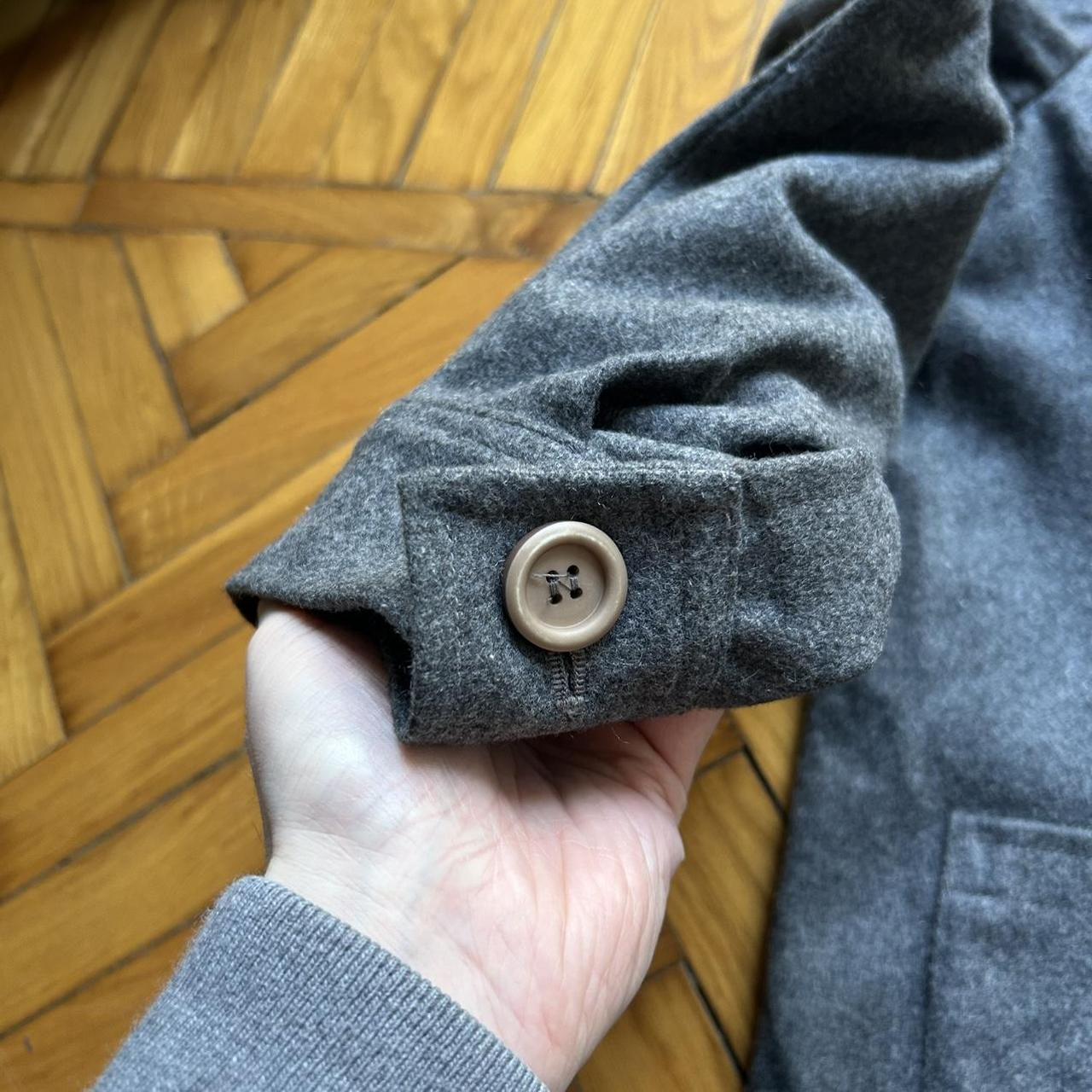 1990s Deadstock Valentino Coat Grey L