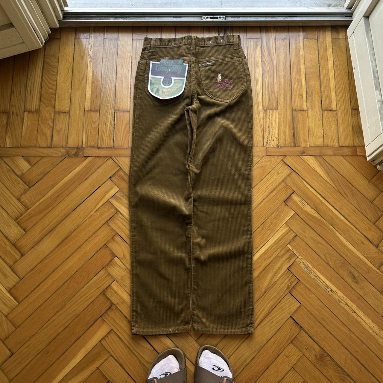 1980s Best Company Corduroy Trousers BNWT 26W 28L