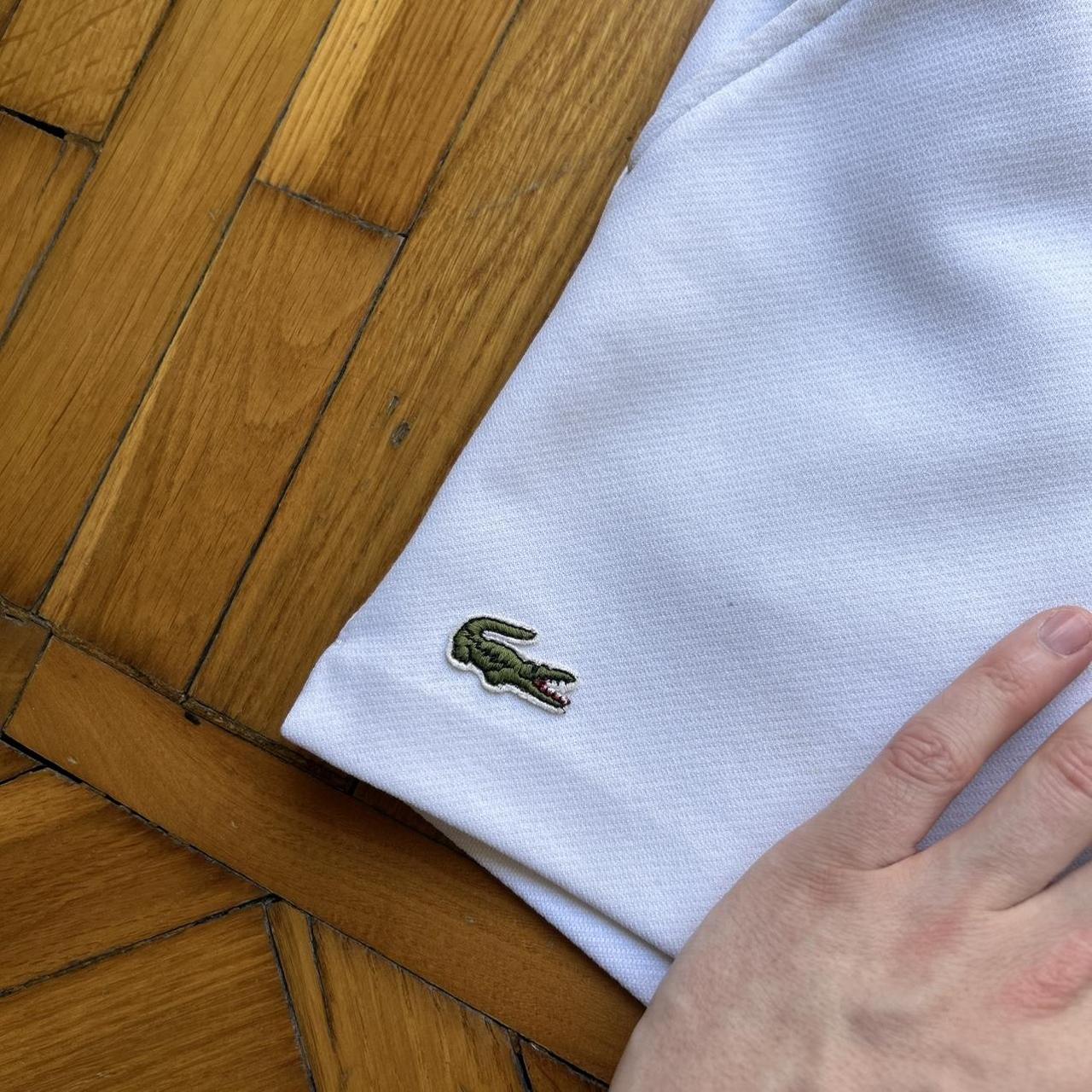1990s Lacoste Chemise Shorts White 38W