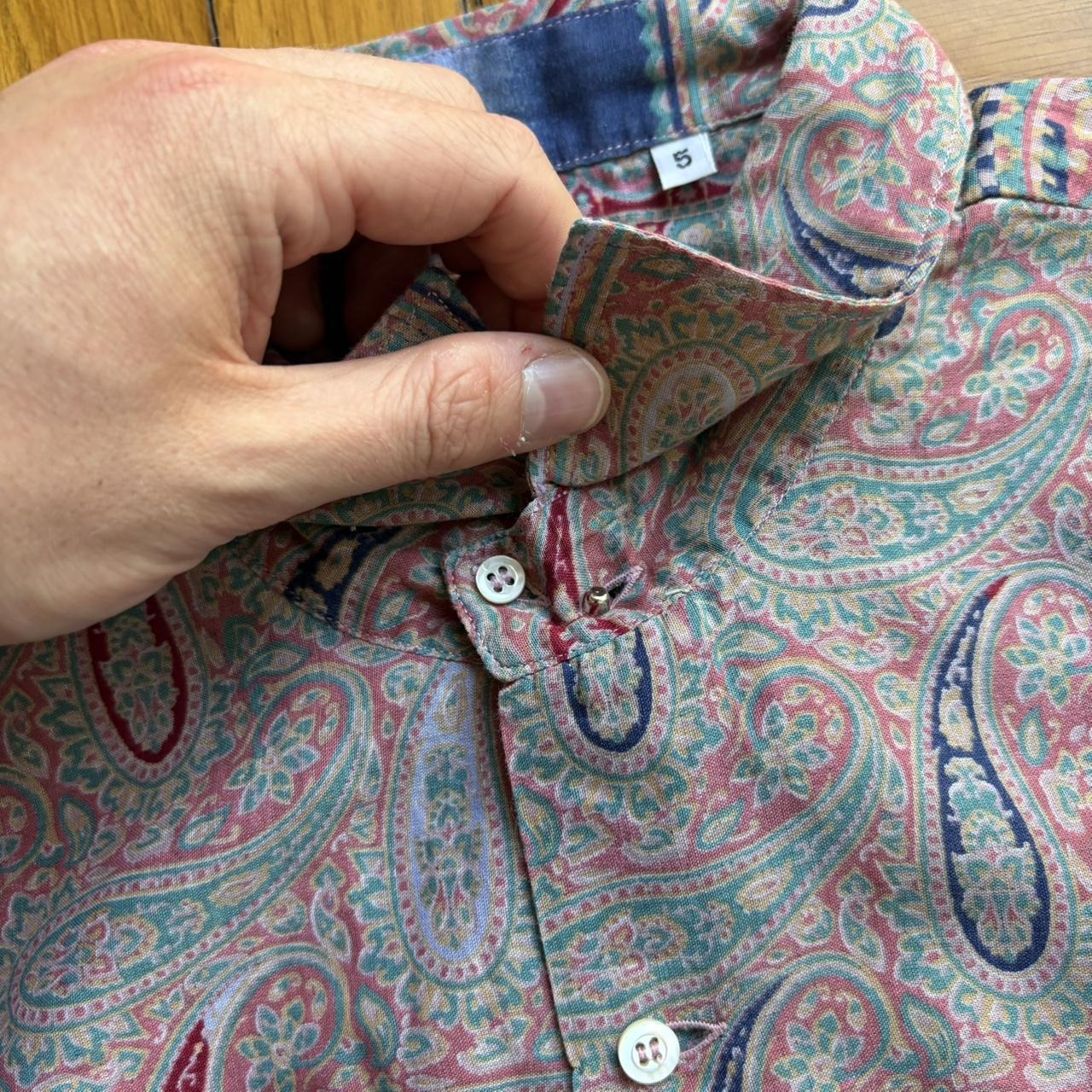1980s CP Company Paisley Shirt L