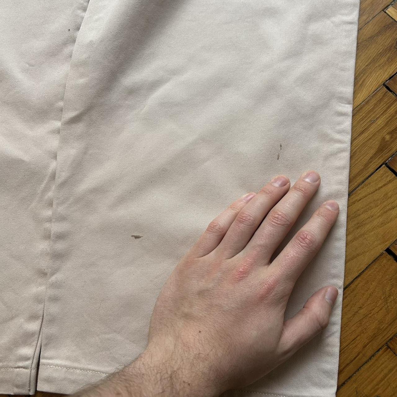 1990s Armani Jeans Trousers Cream 38W 32L