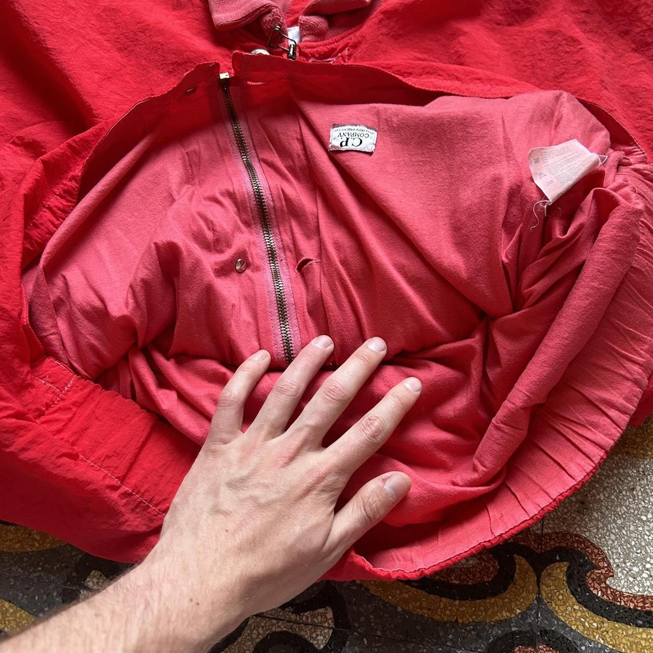 1980s CP Company Bomber Jacket Red L