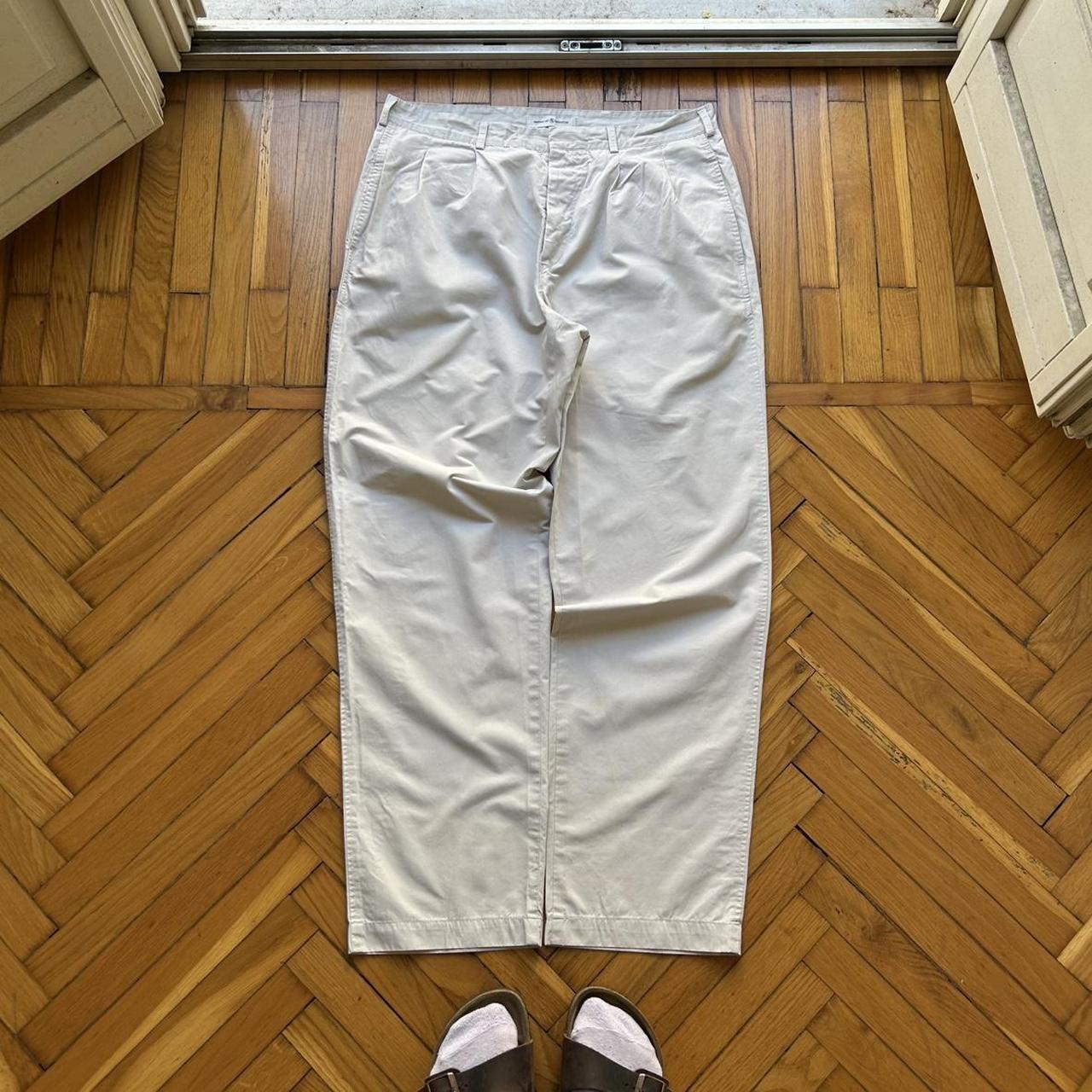 1990s Massimo Osti Production Trousers Cream 34W 32L