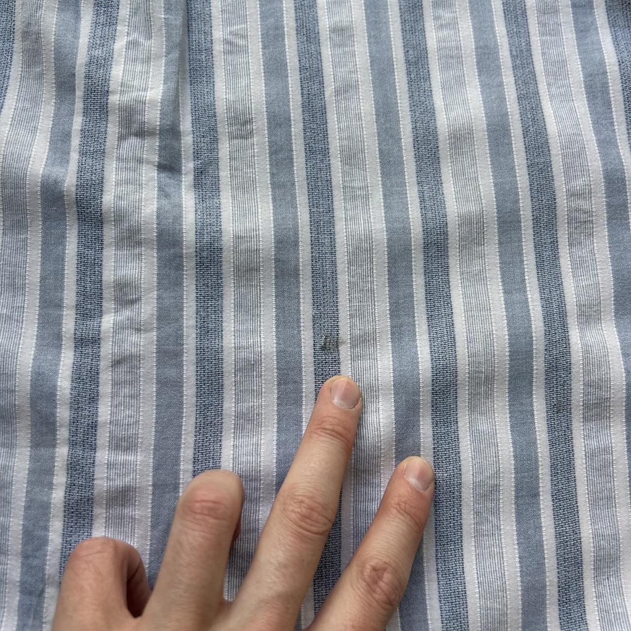 1980s Emporio Armani Striped Shirt L